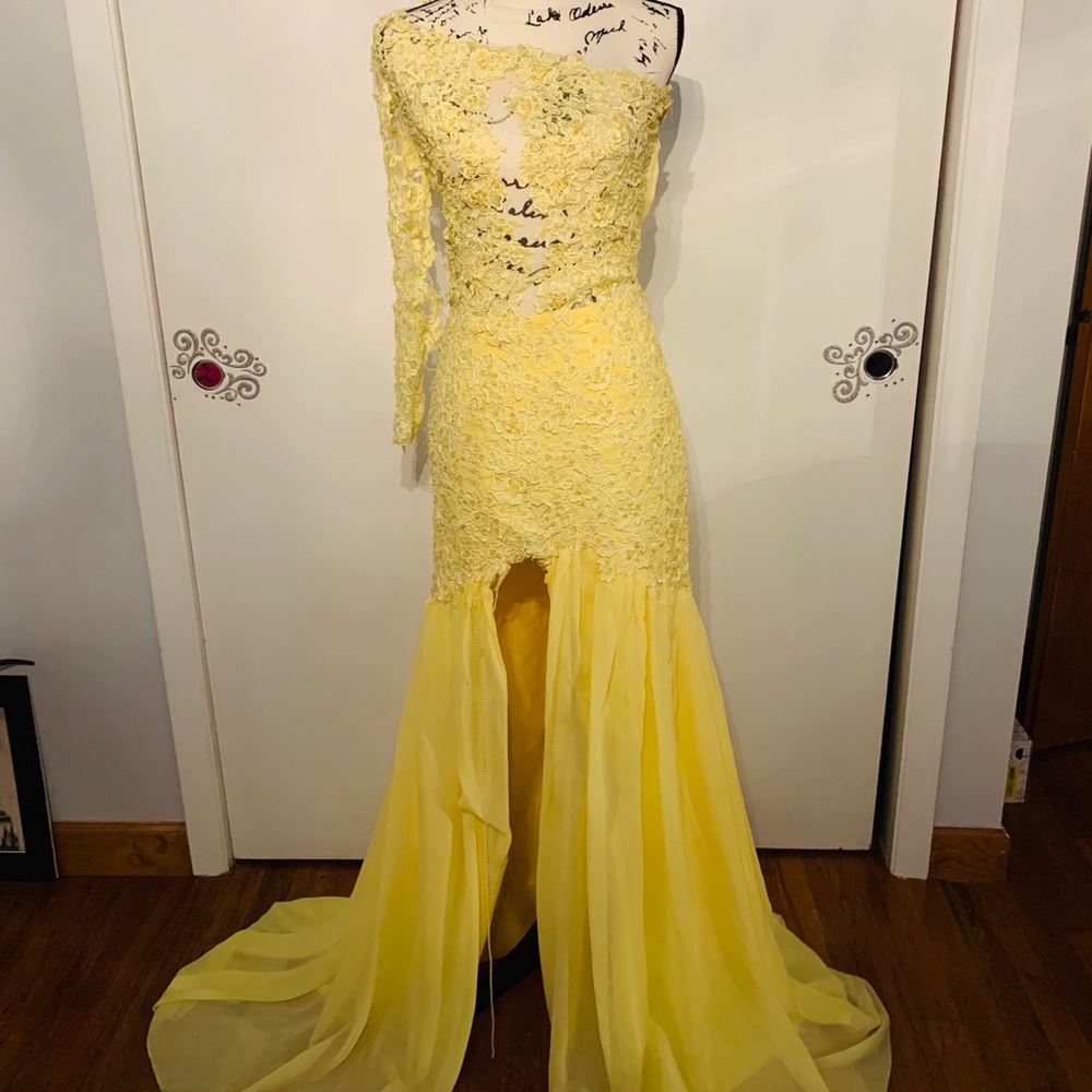 Beautifulll Sunflower Yellow Elegant Dress
